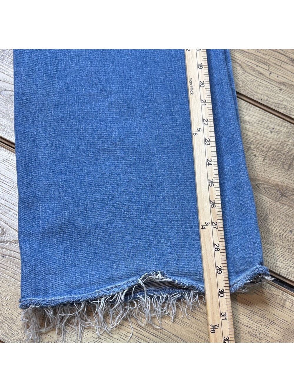 Women’s American Eagle Super High Rise Baggy Wide Leg Cargo Jeans Size 0 - Picture 12 of 13